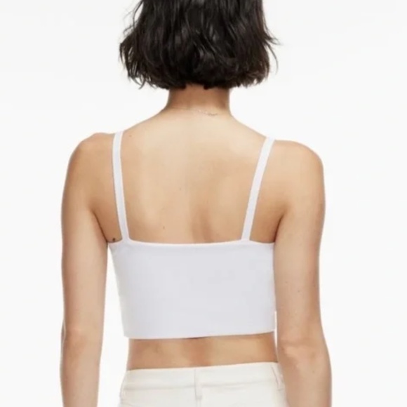 Aritzia Wilfred Crop Top White - Size S. - Picture 4 of 14